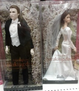 Twilight Wedding Barbie Bella and Edward